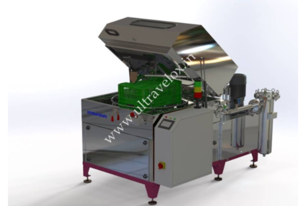 Plastic Crate Washing Machine | Ultravelox