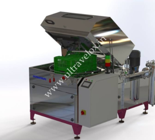 Plastic Crate Washing Machine | Ultravelox