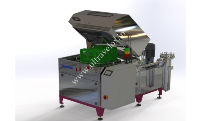 Plastic Crate Washing Machine | Ultravelox