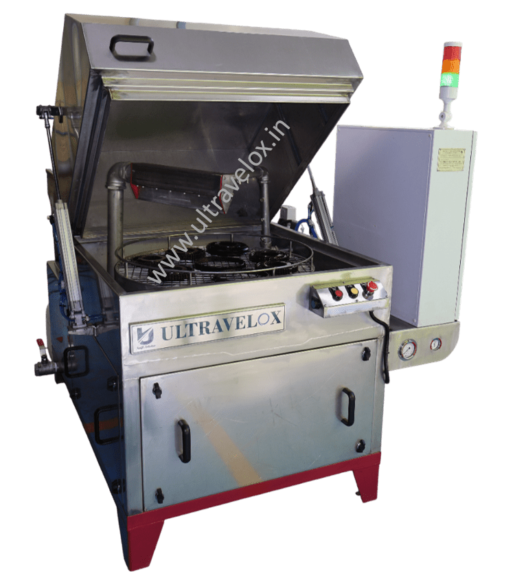 degreasing component cleaning machine